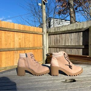 Marc fisher Little Girls‎ Block Heel Ankle Booties size 5 nwot